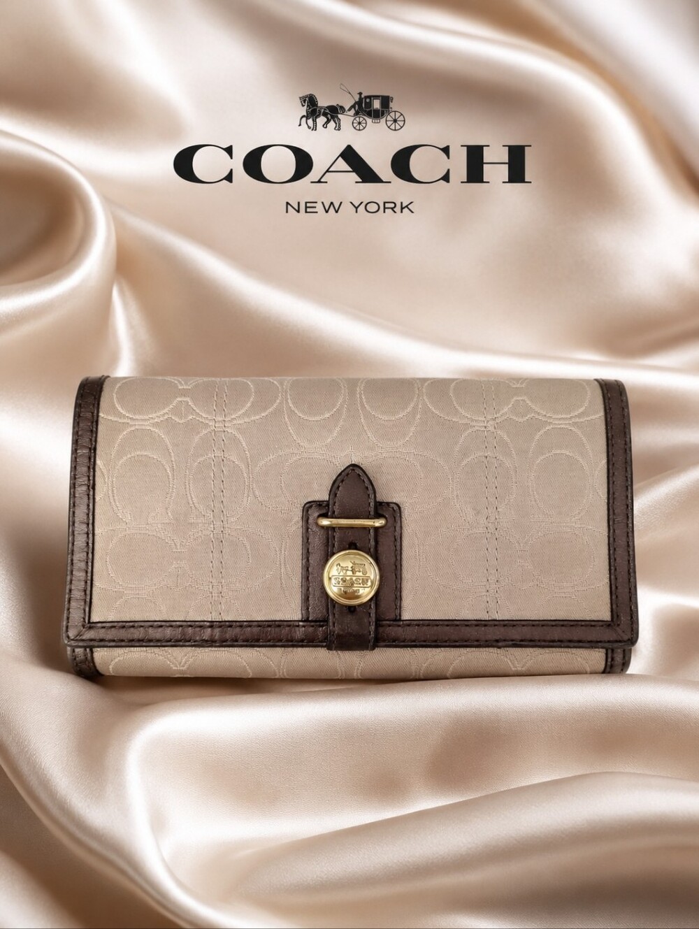 Coach Vintage Wallet with COA